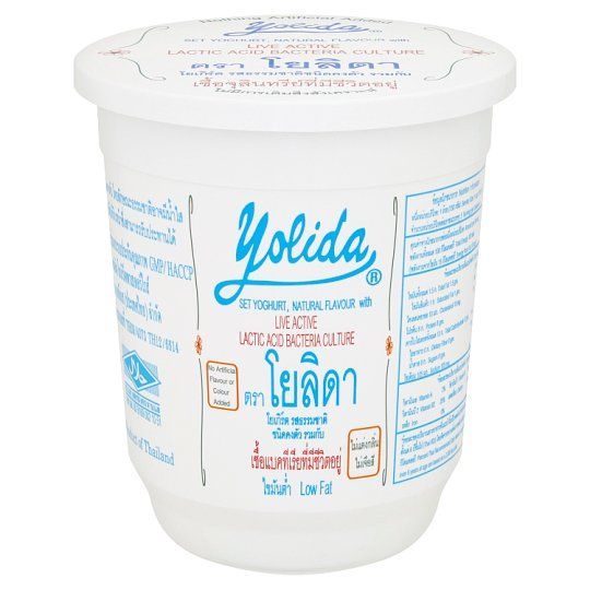 โยเกิร์ต Yolida โยลิดา กรีกโยเกิร์ตรสธรรมชาติ เนื้อแน่น