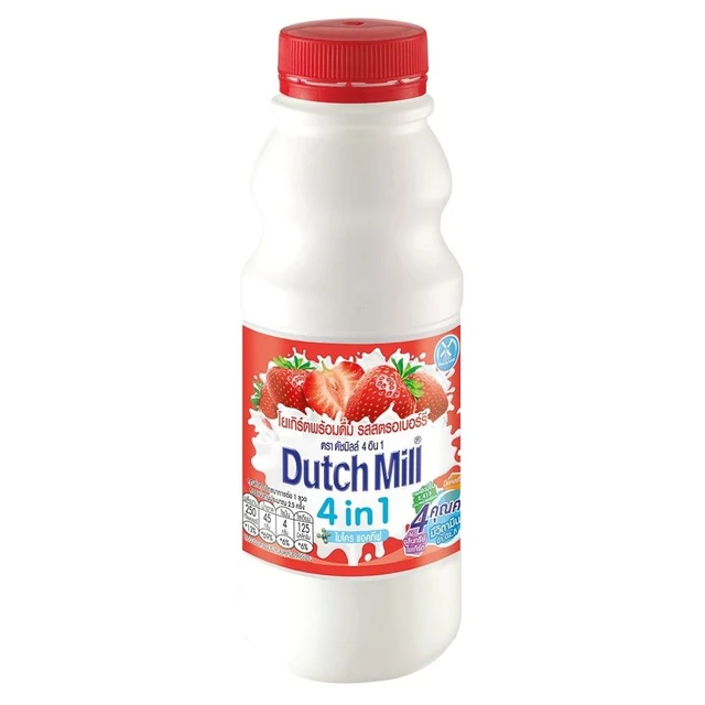 DUTCH MILL DRINKING YOGURT STRAWBERRY 400 ML