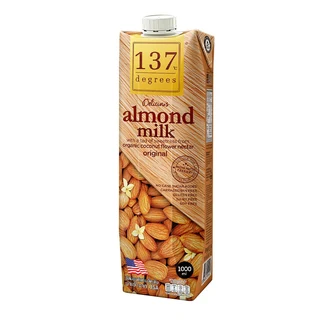 137 DEGREES ALMOND MILK ORIGINAL 1 L