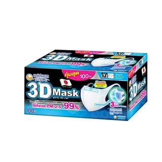 UNICHARM 3D MASK ADULT-M 100