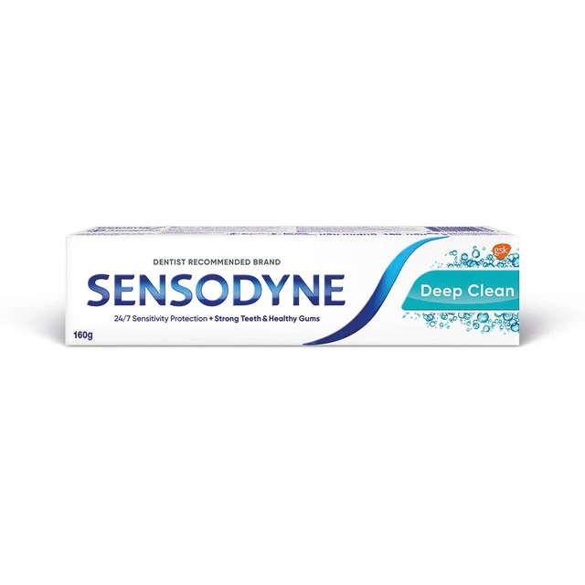 SENSODYNE DEEP CLEAN 160G.