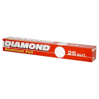 DIAMOND อลูมิเนียมฟอยล์ 12นิ้วX25ฟุต