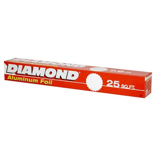 DIAMOND อลูมิเนียมฟอยล์ 12นิ้วX25ฟุต