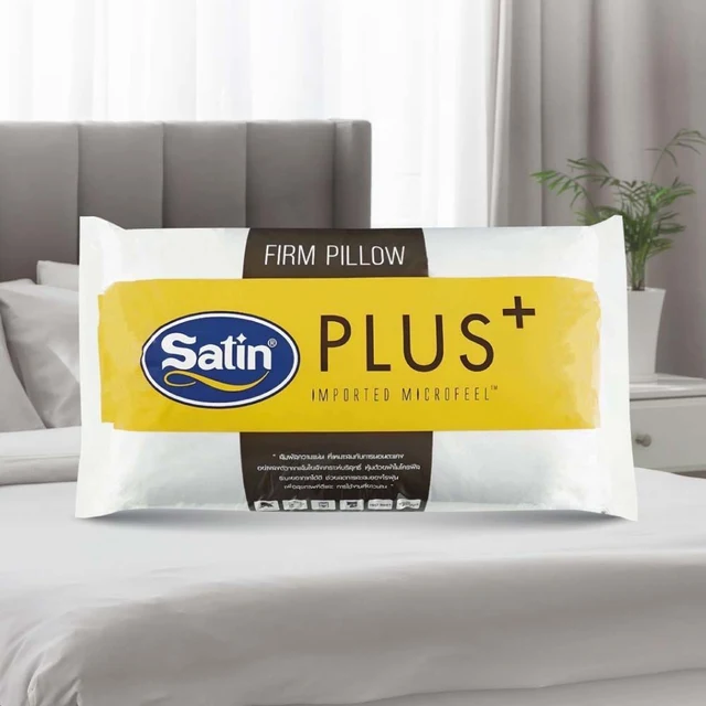 SATIN PLUS PILLOW 19X29 INCH FIRM