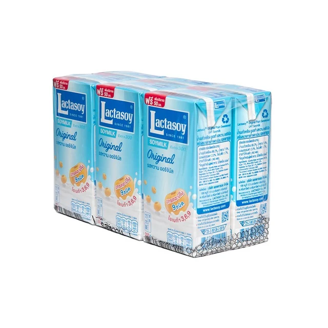 LACTASOY UHT SOY MILK SWEETENED EXTRA 300 ML PACK 6