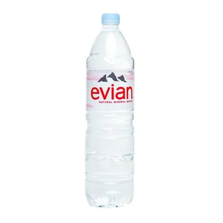 EVIAN NATURAL MINERAL WATER 1.5 L.