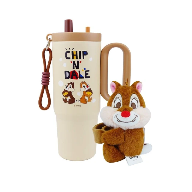 MOMENTO TUMBLER STAINLESS + CHIP AND DALE PLUSH 700 ML