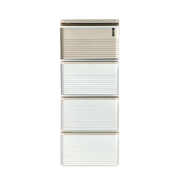 MOMENTO DRAWER STRIPE CREAM 4 TIER HH-480