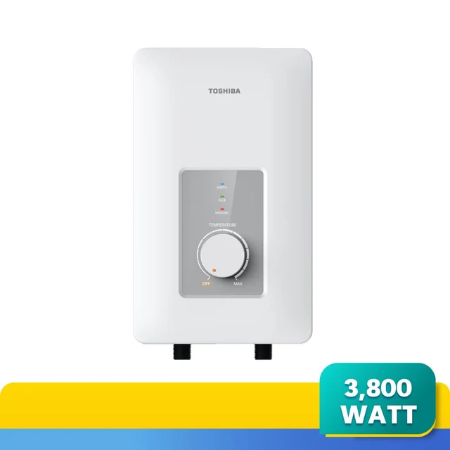 TOSHIBA เครื่องทำน้ำอุ่น 3800W TWH-38WTHW