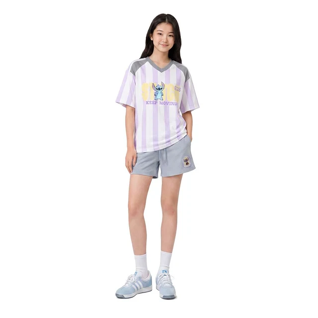 MESTYLE DISNEY เสื้อยืดริ้ว LILO STITCH ไซซ์ 10