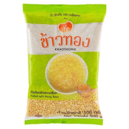 KHAOTHONG HULLED-SPLIT MUNG BEAN 500 G.