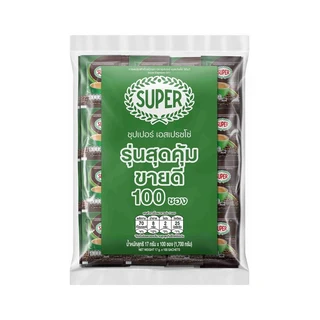 ซุปเปอร์ กาแฟ 3อิน1 เอสเปรซโซ่ 17กรัม X 100ซอง