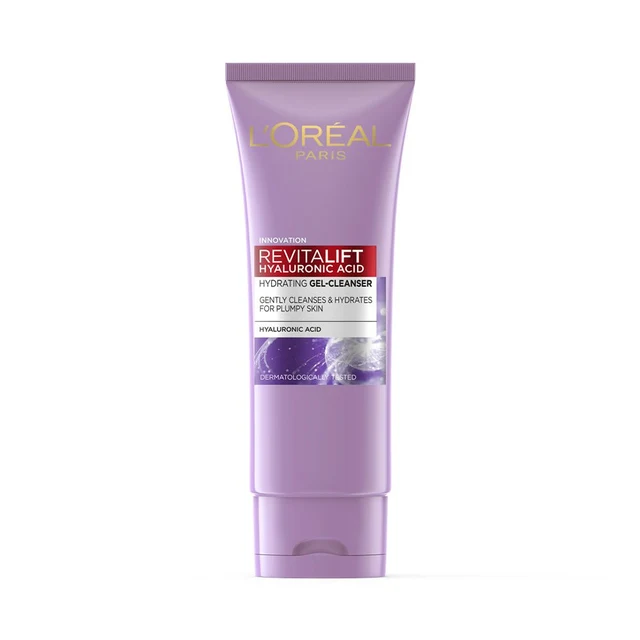 LOREAL HYALURONIC GEL CLEANSER 100ML