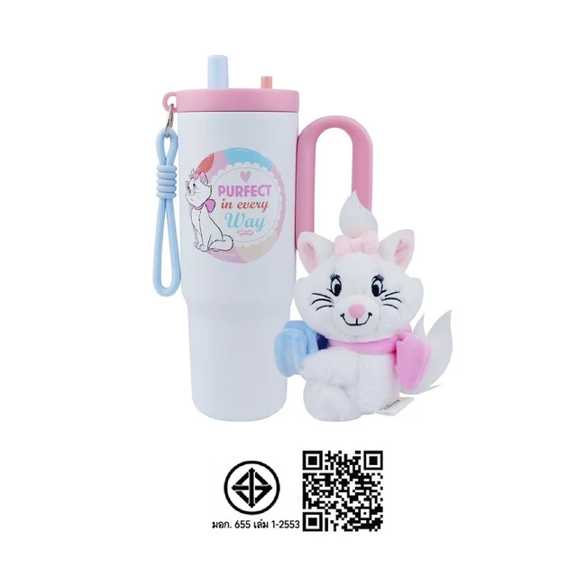 MOMENTO TUMBLER STAINLESS + MARIE PLUSH 700 ML