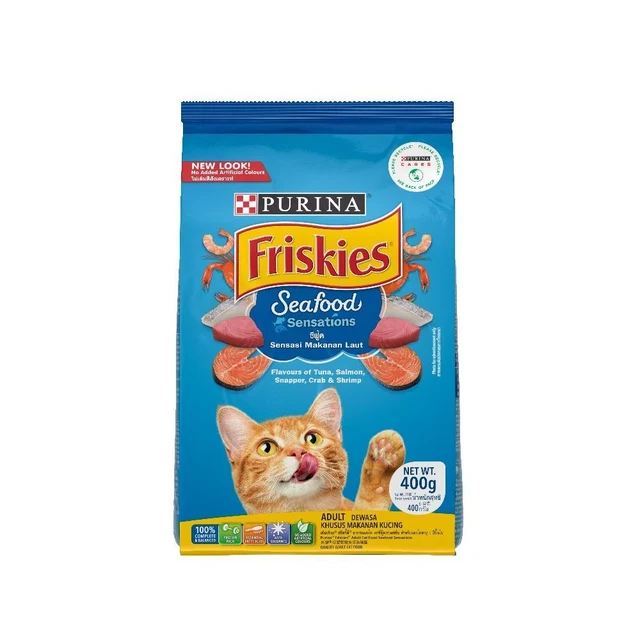 FRISKIES SEAFOOD SENSATIONS 400G
