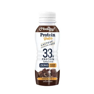 HOORAY PROTEIN SHAKE LACTOSE FREE CHOCOLATE 340 ML