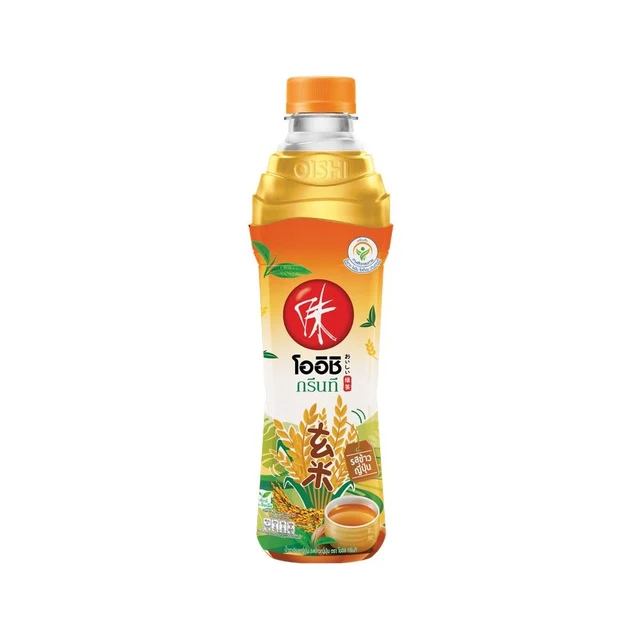 OISHI GREENTEA GENMAI PET 400 ML.