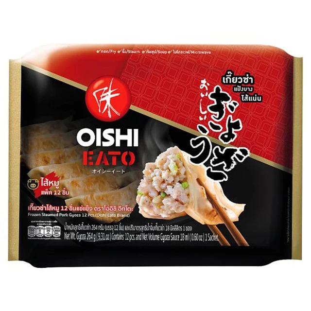 OISHI EATO FROZEN PORK GYOZA 240 G