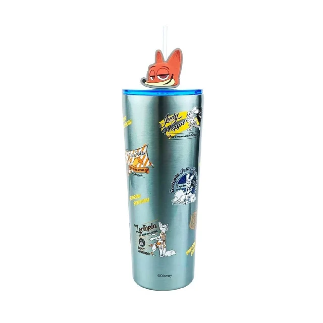 MOMENTO TUMBLER STAINLESS ZOOTOPIA BLUE 700 ML