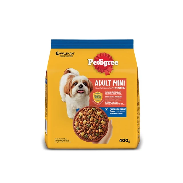PEDIGREE MINI CHICKEN LIVER VEGET 400G