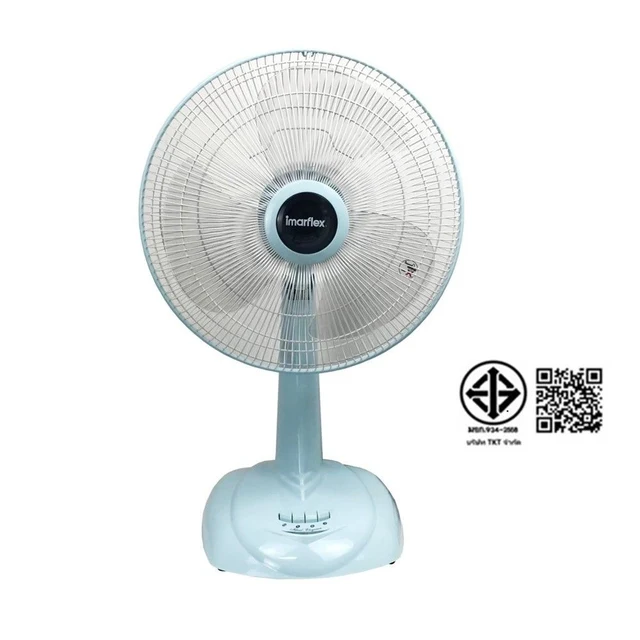 IMARFLEX DESK FAN 16 INCH #IF-782(ASSORTED)
