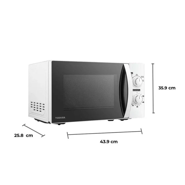TOSHIBA#MWP-MM20P(WH) ไมโครเวฟ 20 ลิตร