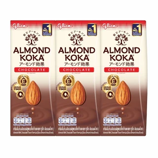 GLICO KOKA ALMOND MILK CHOCOLATE 180 ML PACK 3