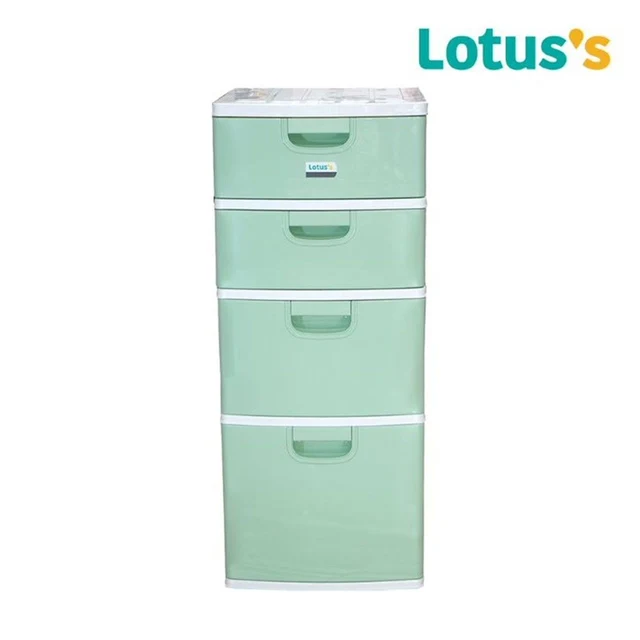 LOTUSS DRAWER MIRACLE GREEN 4 TIERS