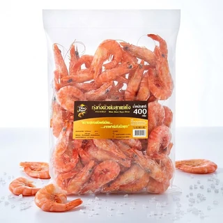 ไทย รอยัล กุ้งทั้งตัวต้มสุกแช่แข็ง 400 กรัม