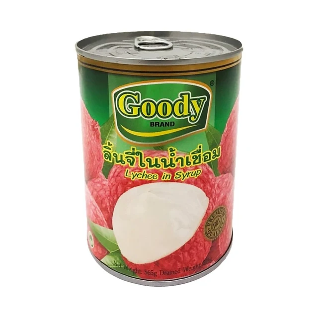 GOODY LYCHEE IN SYRUP 565 G.