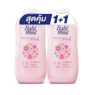 เบบี้มายด์แป้งเด็ก สวีทตี้พิงค์ 350กX2