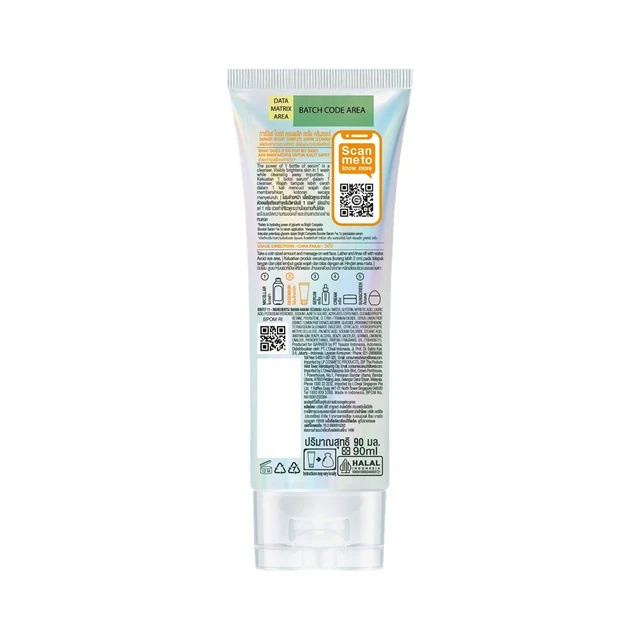 GARNIER BRIGHT SERUM CLEANSER 90 ML