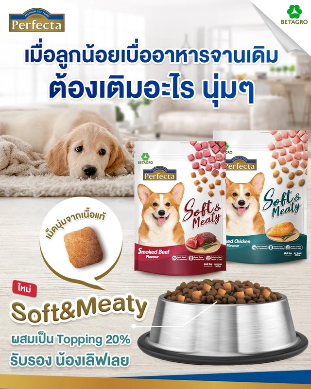 PERFECTA SOFT+MEATY CHICKEN 0.5KG