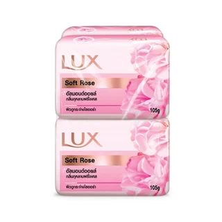 LUX SOFT ROSE BAR PINK 105G.X4