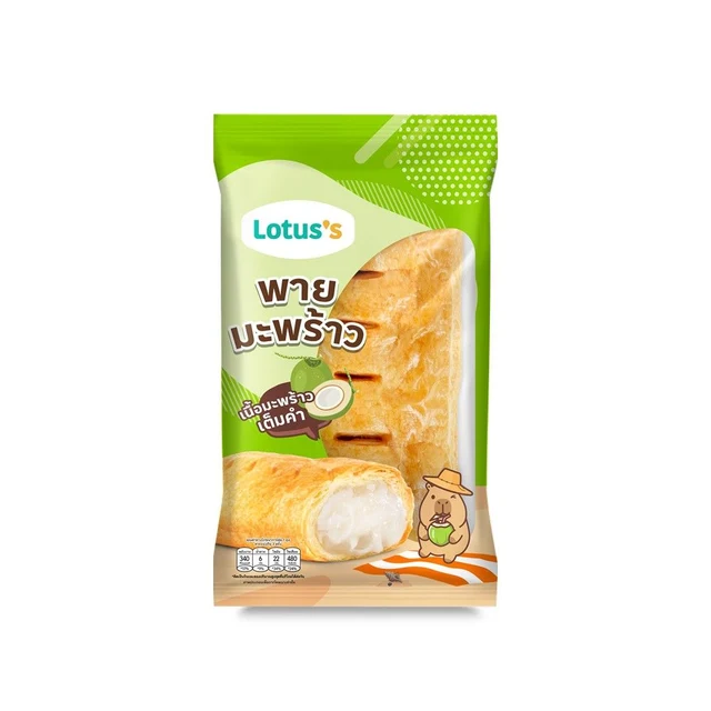 LOTUSS COCONUT FILLED PIE 90 G