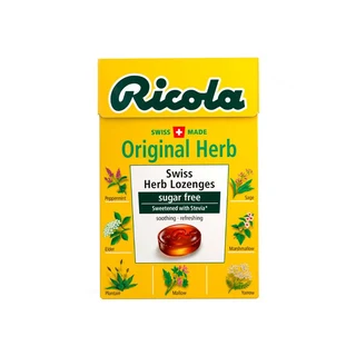 RICOLA ORIGINAL HERB SUGAR FREE 40 G.