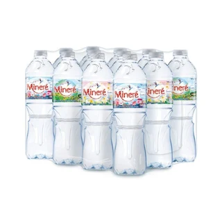 MINERE MINERAL WATER 750 ML. PACK 12