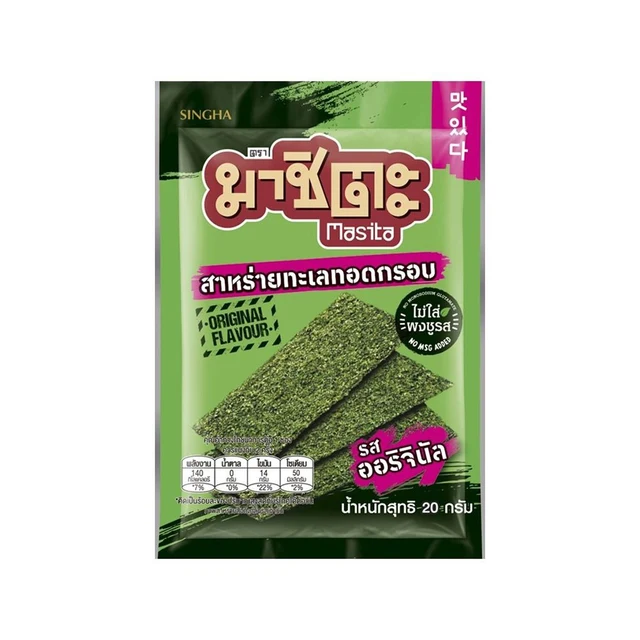 MASITA SEAWEED ORIGINAL 20 G.