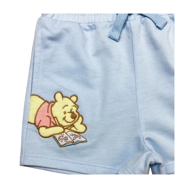 MESTYLE DISNEY กางเกงขาสั้น POOH สีฟ้า ไซซ์ 3-6