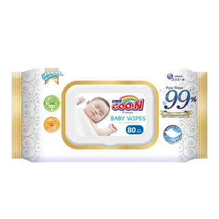 GOON PREMIUM BABY WIPES 80 SHEETS