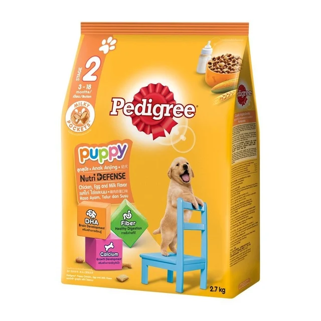 PEDDIGREE PUPPY FOOD 2.7KG.