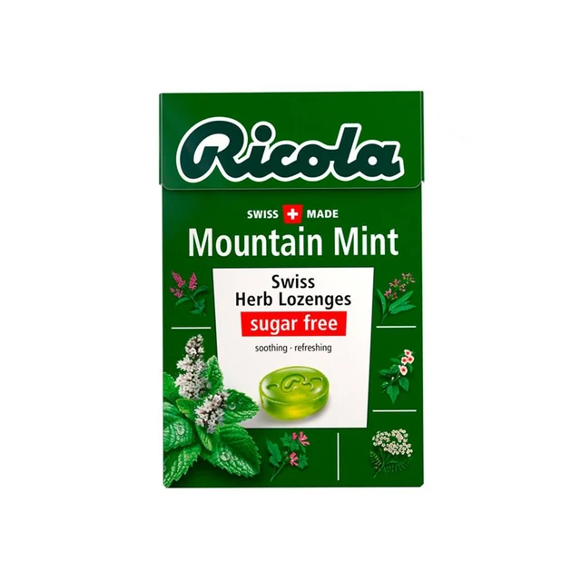 RICOLA MOUNTAIN MINT SUGAR FEE 40 G.