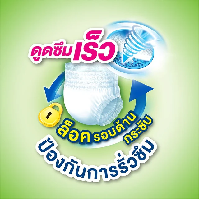 เซอร์เทนตี้กางเกงซึมซับSUPER PANTS L11