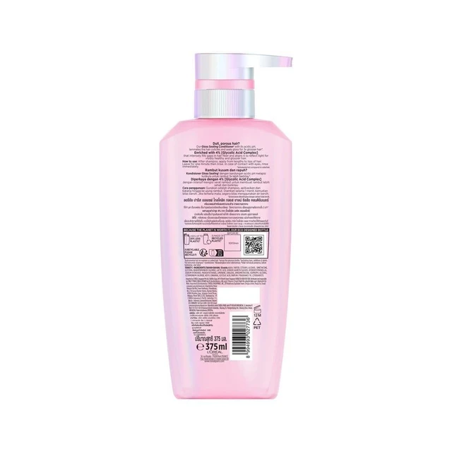 LOREAL ELSEVE GLYCOLIC GLOSS CONDITIONER 375 ML