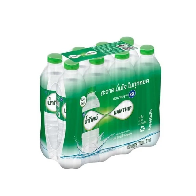 NAMTHIP DRINKING WATER 770 ML. PACK8