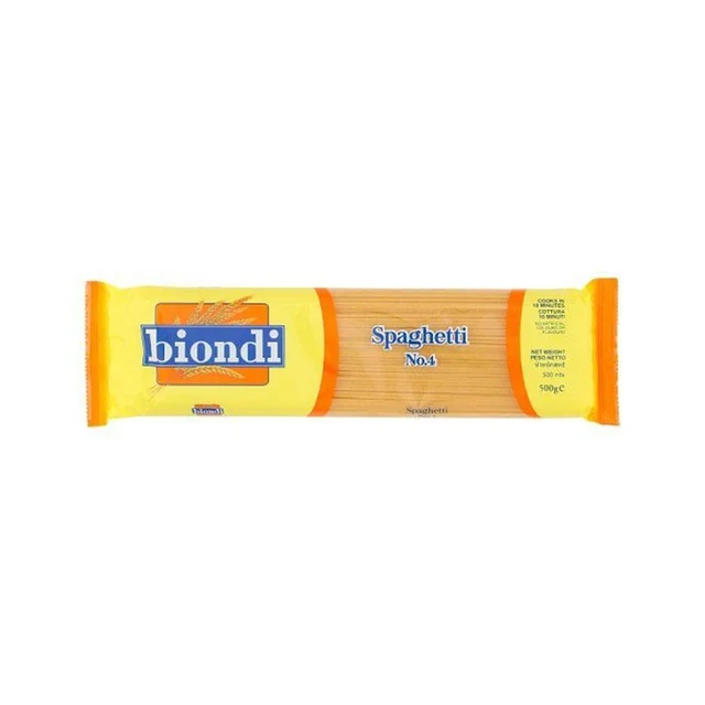BIONDI SPAGHETTI 500G NO.4