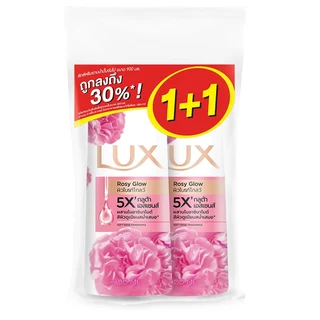 ลักส์ ครีมอาบน้ำโรส 900 มล. X2