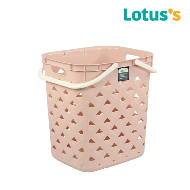 LOTUSS LAUNDRY BASKET PINK