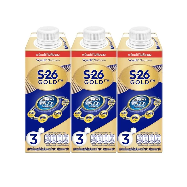 S-26 GOLD FORMULA 3 READY TO USE 180 ML PACK 3