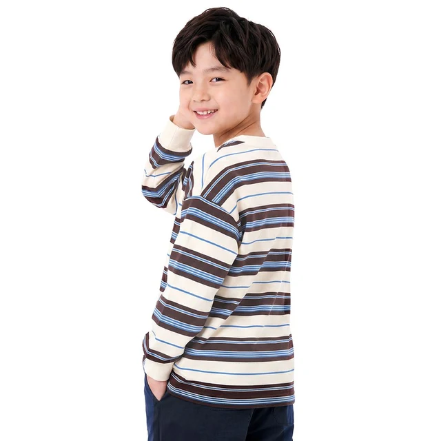 MESTYLE เสื้อแขนยาวริ้ว PREPPY ไซซ์ 5